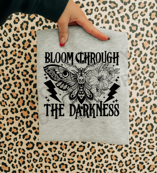 Bloom through the darkness
